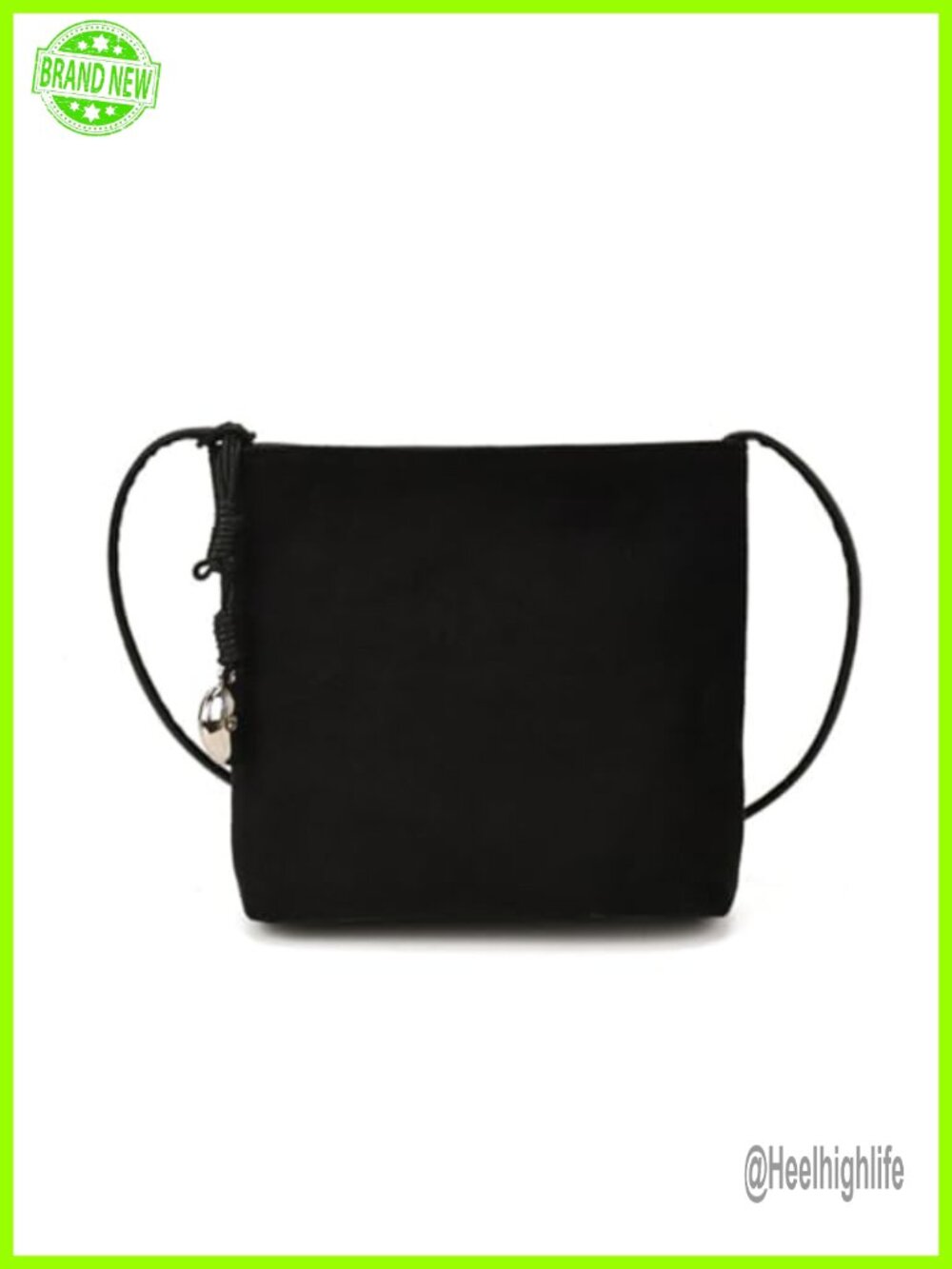 Suede Mini Bucket Bag Slouchy Shoulder Crossbody Vintage Fall Purse